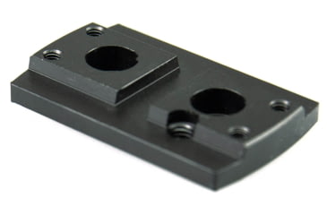 Image of Shield Sights Adapter Plate for Aimpoint T1/T2 QD mounts, Black, 2x1.25x0.25 in, MNT-T1/T2-SMS/RMS