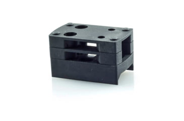 Image of Shield Sights Aluminum Picatinny Mount with Triple Height Spacers, Black, MNT-PICA-ALI-SMS/RMS