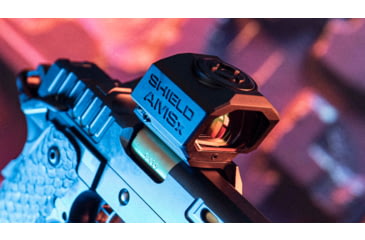 Image of Shield Sights AMSx Reflex Red Dot Sight, Black, 4 MOA Dot Reticle, NSN 1240-99-616-3277, AMSx-4MOA