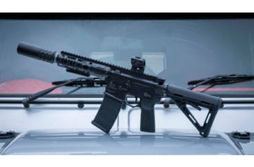 Image of Shield Sights AMSx Reflex Red Dot Sight, Black, 4 MOA Dot Reticle, NSN 1240-99-616-3277, AMSx-4MOA