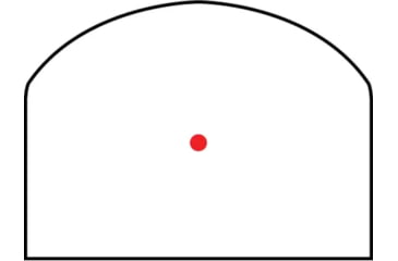 Image of RMSsc Reflex Mini Sight Sub-Compact 1x 17.35x14.35mm Reflex Red Dot Sight, 4 MOA Dot Reticle, Black
