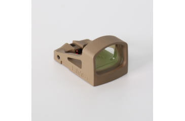 Image of Shield Sights Compact Reflex Mini Red Dot Sight 2.0, 4 MOA Dot Reticle, RMS2-4MOA Glass Lens, FDE, RMS2-8-Moa-G-FDE