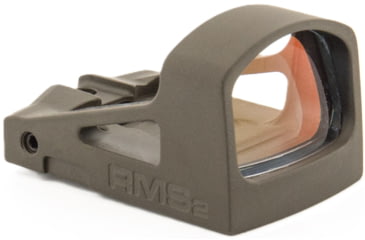 Image of Shield Sights Compact Reflex Mini Red Dot Sight 2.0, 4 MOA Dot Reticle, RMS2-4MOA Glass Lens, Olive Drab Green, RMS2-8-MOA-G-ODG