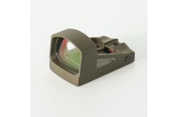 Image of Shield Sights Compact Reflex Mini Red Dot Sight, 8 MOA Dot Reticle, RMSC-4MOA Glass Lens, Olive Drab Green, RMSc-8-Moa-G-ODG
