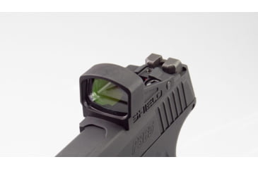 Image of Shield Sights Compact Shield Mini Red Dot Sight, 4 MOA Dot Reticle, SMSC-4MOA Glass Lens, Black, SMSc-4MOA-GLASS