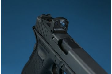 Image of Shield Sights Glock MOS Ultra Slim Mounting Plate, Black, 2x1x0.25 in, MNT-MOS-SMS/RMS