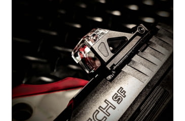 Image of Shield Sights OMSsc Open Mini Sight Sub Compact 1x 17.35x14.35mm Reflex Red Dot Sight, 4 MOA Dot Reticle, Black, OMSsc-4 MOA-Glass