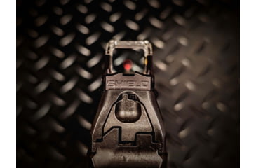 Image of Shield Sights OMSsc Open Mini Sight Sub Compact 1x 17.35x14.35mm Reflex Red Dot Sight, 4 MOA Dot Reticle, Black, OMSsc-4 MOA-Glass