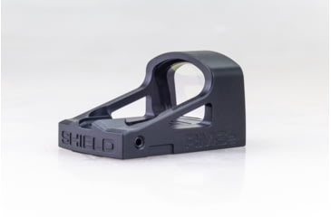 Image of Shield Sights Reflex Mini Red Dot Sight 2.0, 8 MOA Dot Reticle, RMS2-8MOA Glass Lens, Black, RMS2-8MOA-GLASS