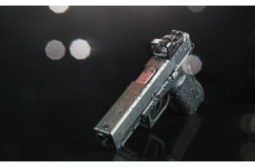 Image of Shield Sights Glass Edition Waterproof Mini Reflex Red Dot Sight, 1x22mm, Black, 4 MOA Red Dot, RMSW-4MOA-GLASS