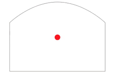 Image of Shield Sights Heavy Duty Mini Reflex Red Dot Sight, 1x22mm, Black, 4 MOA Red Dot, RMSW-4MOA-HD