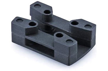 Image of Shield Sights Picatinny to Weaver Mount w/ Triple Height Spacers, Black, MNT-PICA-ALI-SMS-RMS