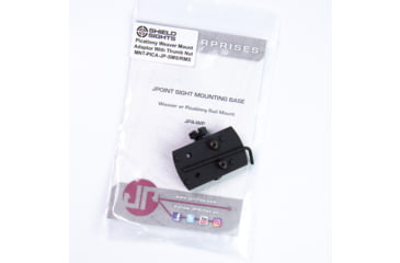 Image of Shield Sights Picatinny/Weaver Red Dot Sight Mount adapter w/Thumb Nut, Black, RMSc, MNT-PICA-JP-SMS/RMS