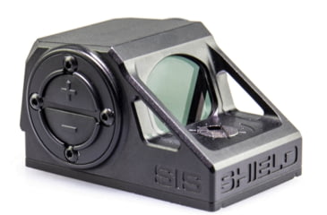 Image of Shield Sights SIS Two Sight CD 1x22mm Reflex Red Dot Sight, Black, 8 MOA Dot/2 MOA Dot Reticle, NSN 1240-99-176-8342, SIS2-CD
