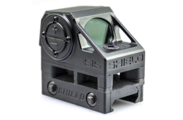 Image of Shield Sights SIS Two Sight CD 1x22mm Reflex Red Dot Sight, Black, 8 MOA Dot/2 MOA Dot Reticle, NSN 1240-99-176-8342, SIS2-CD