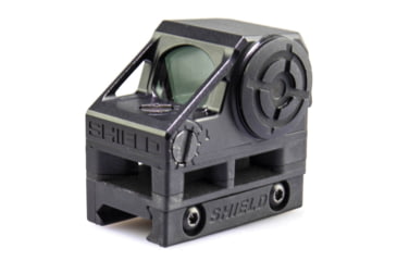 Image of Shield Sights SIS Two Sight CD 1x22mm Reflex Red Dot Sight, Black, 8 MOA Dot/2 MOA Dot Reticle, NSN 1240-99-176-8342, SIS2-CD