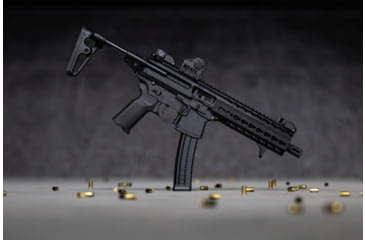 Image of Shield Sights SIS Two Sight CD 1x22mm Reflex Red Dot Sight, Black, 8 MOA Dot/2 MOA Dot Reticle, NSN 1240-99-176-8342, SIS2-CD