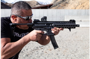 Image of Shield Sights SIS Two Sight CD 1x22mm Reflex Red Dot Sight, Black, 8 MOA Dot/2 MOA Dot Reticle, NSN 1240-99-176-8342, SIS2-CD