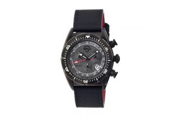 Image of Shield Swiss Diver Mens Watch, 50ATM, Black, Black Dial SLDSH0505