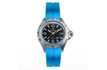 Image of Shield Vessel Strap Watch w/Date, Light Blue - Mens, SLDSH112-3