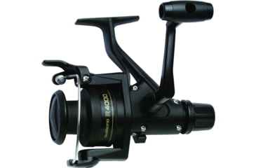 Image of Shimano IX 4000 Rear Drag Spinning Reel, RH, 1RB, 4.1:1 Ratio Graphite Spool, Braid 15/265, 30/175, 50/145, IX4000R