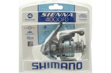 Image of Shimano Sienna 4000 Front Drag Spinning Reel Clam 046329