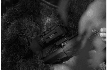 Image of Shinenyx G1A/384 1x5.45-16.5mm Thermal Imaging Monocular with Mount, Black, G1A+Mount