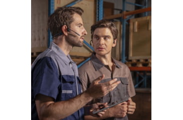 Image of Shokz OpenComm 2 Headset, Black, C110-AN-BK-US