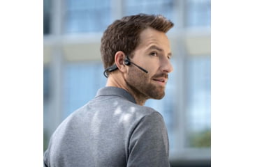 Image of Shokz OpenComm 2 Headset, Black, C110-AN-BK-US