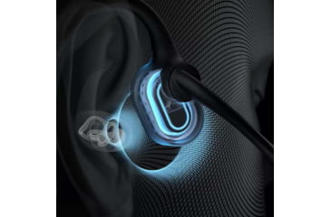 Image of Shokz OpenComm 2 Headset, Black, C110-AN-BK-US