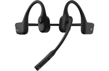 Image of Shokz OpenComm Bone Conduction Stereo Bluetooth Headset, Black, C102-AN-BK-US