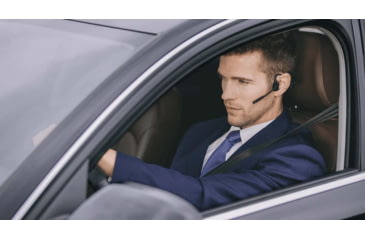 Image of Shokz OpenComm Bone Conduction Stereo Bluetooth Headset, Black, C102-AN-BK-US