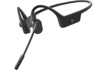 Image of Shokz OpenComm Bone Conduction Stereo Bluetooth Headset, Black, C102-AN-BK-US