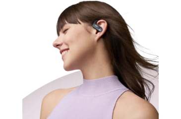 Image of Shokz OpenFit Air Headphones, Black, Regular, T511-ST-BK-US