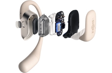 Image of Shokz OpenFit Earbuds, Beige, OS, T910-ST-BG-US