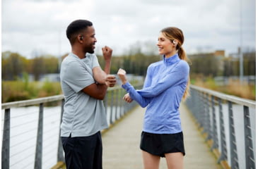 Image of Shokz OpenFit Earbuds, Beige, OS, T910-ST-BG-US