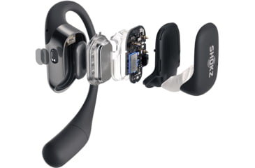 Image of Shokz OpenFit Earbuds, Black, OS, T910-ST-BK-US