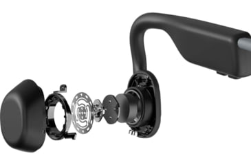 Image of Shokz OpenMove Bone Conduction Open-Ear Lifestyle/Sport Headphones, Grey, S661-ST-GY-US