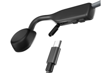 Image of Shokz OpenMove Bone Conduction Open-Ear Lifestyle/Sport Headphones, Grey, S661-ST-GY-US