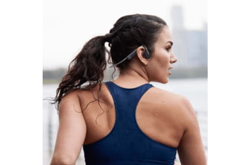 Image of Shokz OpenMove Bone Conduction Open-Ear Lifestyle/Sport Headphones, Grey, S661-ST-GY-US