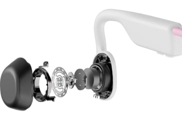 Image of Shokz OpenMove Bone Conduction Open-Ear Lifestyle/Sport Headphones, Pink, S661-ST-PK-US