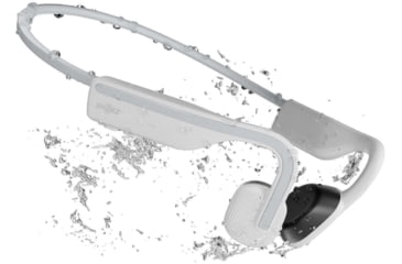 Image of Shokz OpenMove Bone Conduction Open-Ear Lifestyle/Sport Headphones, White, S661-ST-WT-US