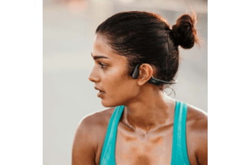 Image of Shokz Openrun Mini Bone Conduction Open-Ear Endurance Headphones, Black, S803-MN-BK-US