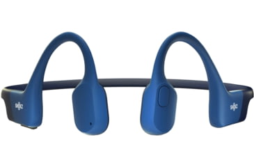 Image of Shokz OpenRun Mini Bone Conduction Open-Ear Endurance Headphones, Blue, S803-MN-BL-US