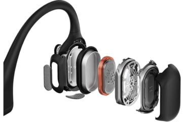Image of Shokz Openrun Pro Premium Bone Conduction Open-Ear Sport Headphones, Black, S810-ST-BK-US