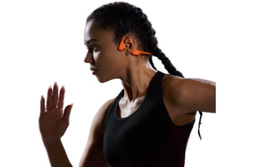 Image of Shokz OpenRun Pro2 Mini Headphones, Orange, Mini, S821-MN-OR-US
