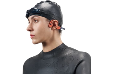 Image of Shokz OpenSwim Pro Headphones, Red, Regular, S710-ST-RD-US