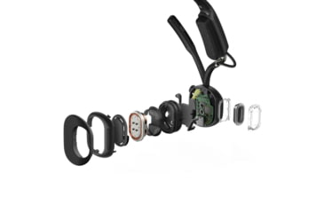 Image of Shokz OpenMeet Open-Ear Headphones, Black, C610-AN-BK-US