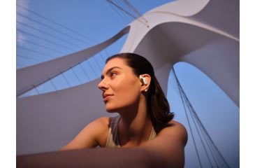 Image of Shokz OpenFit 2 Open-Ear Headphones, Beige, T920-ST-BG-US