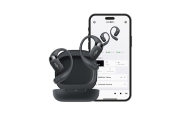Image of Shokz Two Plus Headphone, Black, Standard, T921-ST-BK-US